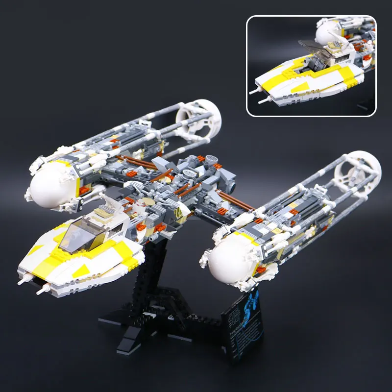

LEPIN 05040 1473Pcs Y- Attack wing Star series wars fighter Model Building Kits Blocks BricksToy Compatible legoINGlys 10134