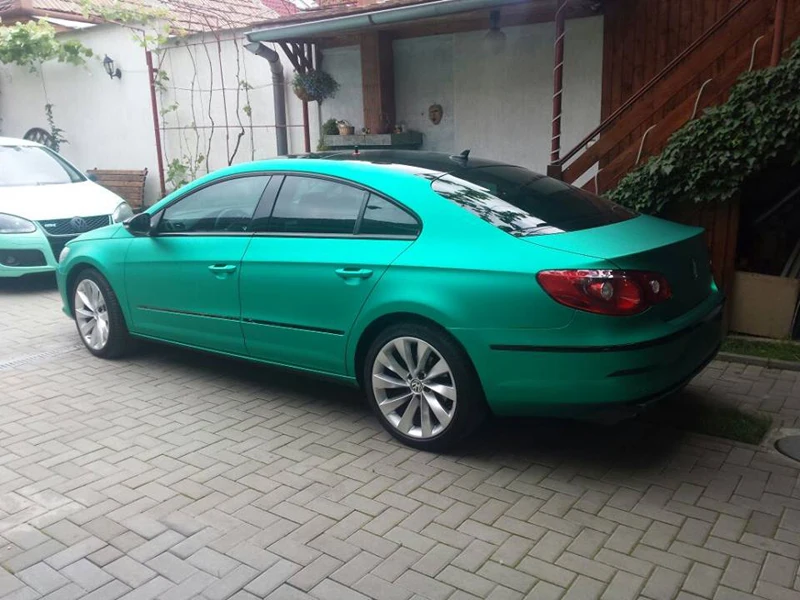 Tiffany Blue Metallic Chrome Vinyl Film-7