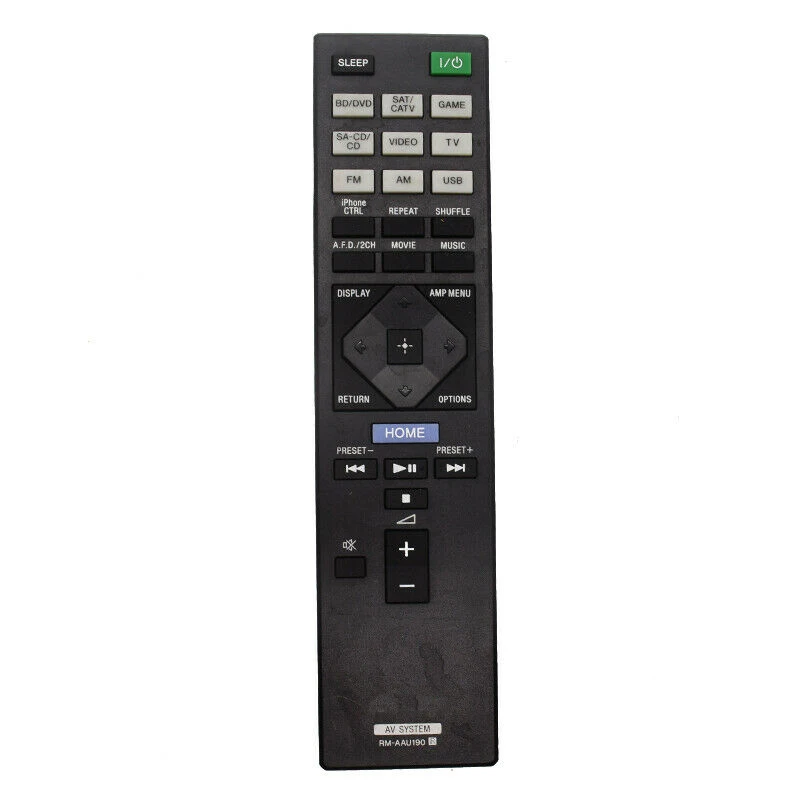 

Used Remote Control RM-AAU190 for Sony STRDH550 STRDH750 Audio/Video Receiver