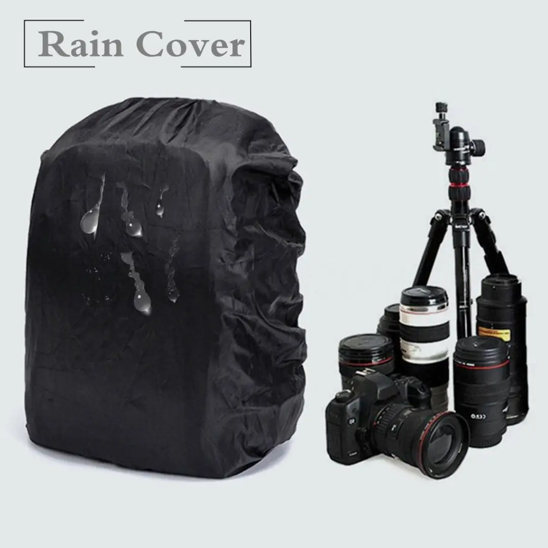 Upgrade Waterproof multi-functional Digital DSLR Camera Video Bag with Rain Cover SLR Camera Bag PE Padded for Photographer Upgrade Waterproof multi-functional Digital DSLR Camera Video Bag with Rain Cover SLR Camera Bag PE Padded for Photographer