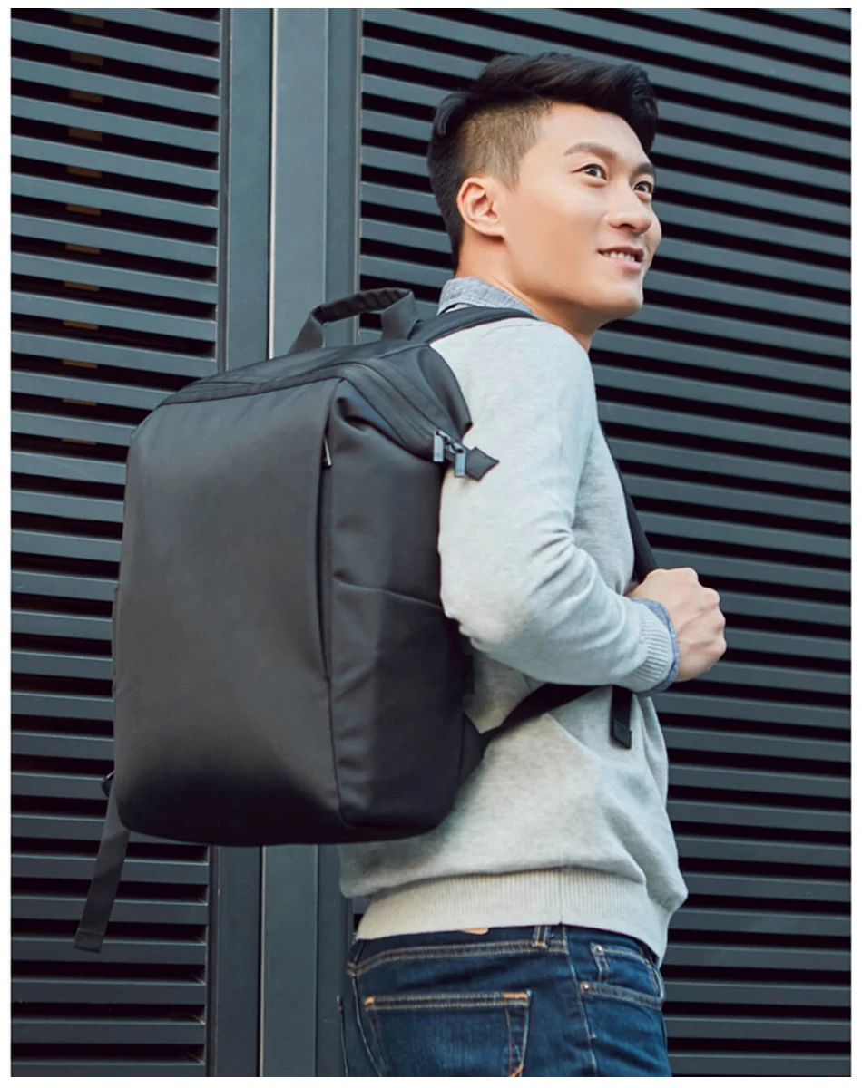 Xiaomi 90 Забавный многонациональный городской бизнес-рюкзак для путешествий, водонепроницаемый мужской рюкзак для студентов, сумка для подростков