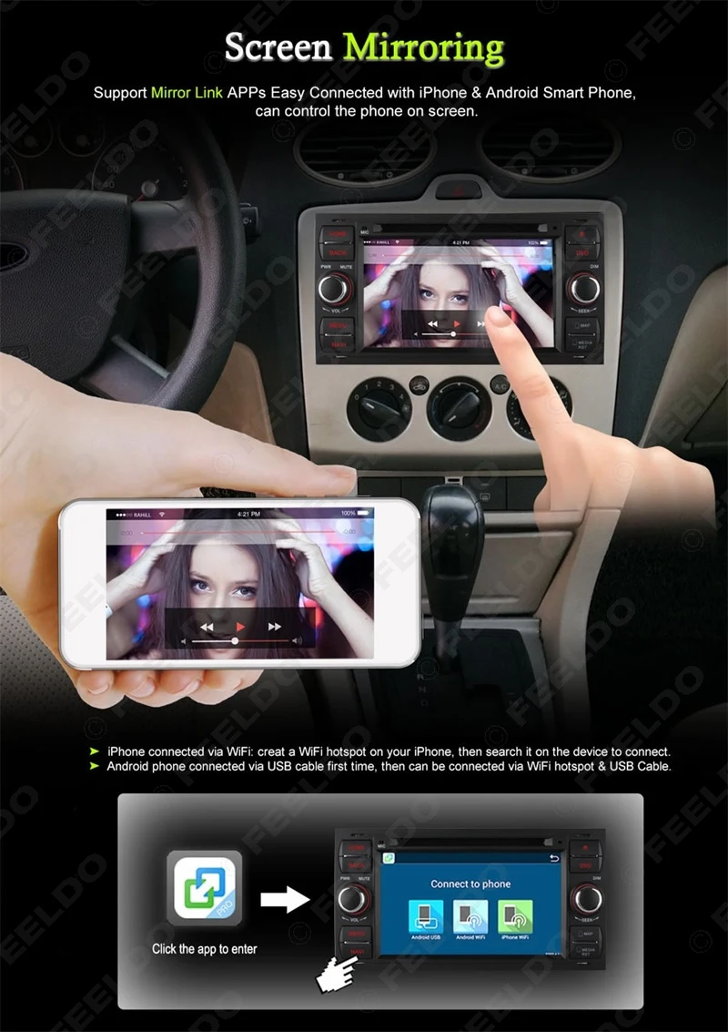 Perfect FFELDO 7" inch Black Panel Android 6.0 Quad Core DDR3 2G/4G LTE Car DVD GPS Radio Head Unit For Ford Focus/Focus II/Galaxy 12 Perfect FFELDO 7" inch Black Panel Android 6.0 Quad Core DDR3 2G/4G LTE Car DVD GPS Radio Head Unit For Ford Focus/Focus II/Galaxy 12