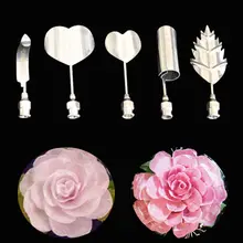 5PC/SET Flower 3D Jello Jelly Art Needle Tools Jelly Cake Gelatin Pudding Nozzle 5PC/SET Flower 3D Jello Jelly Art Needle Tools Jelly Cake Gelatin Pudding Nozzle