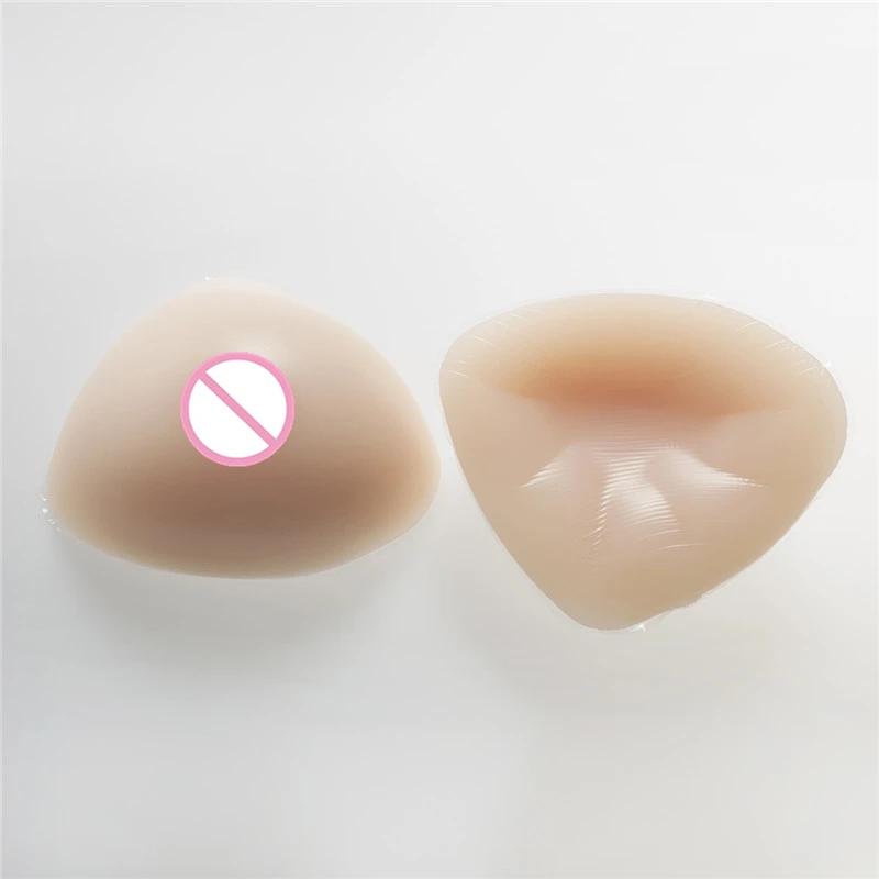 B Cup Silicone Breast Forms Transgender Drag Queen Fake Breast 600g/pair