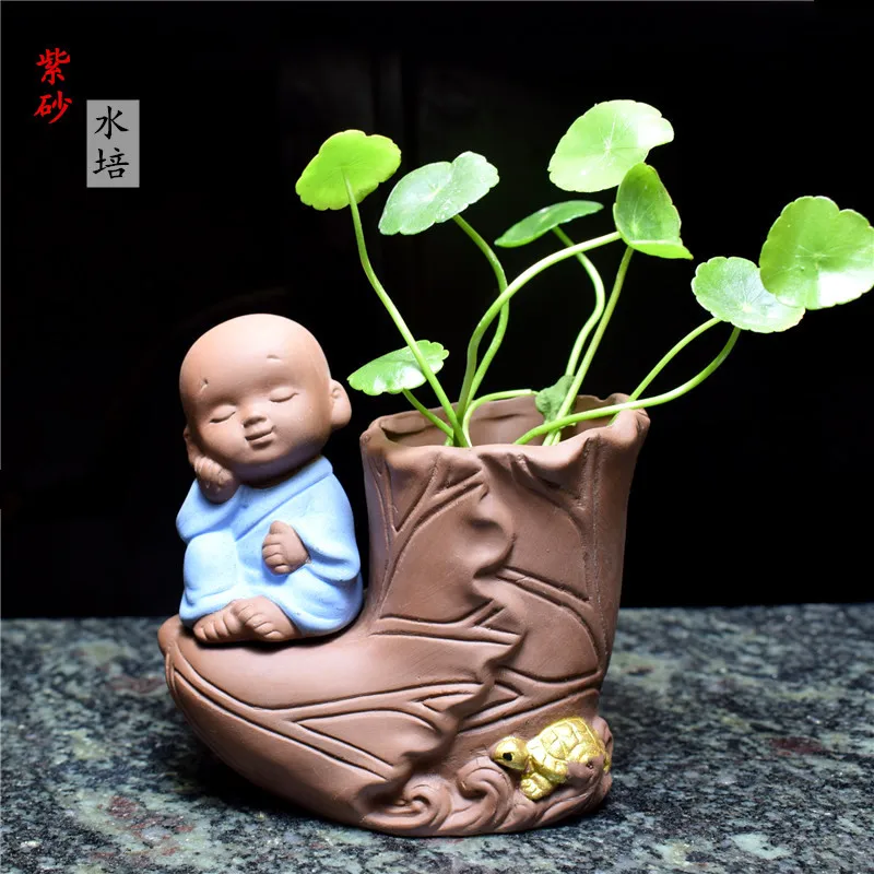 Сапог керамическая ваза Милая ваза с Буддой
