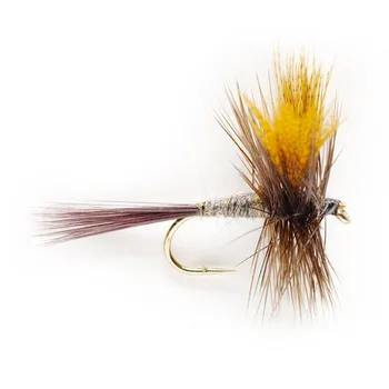 

6pcs Aventik Dark Hendrickson Dry Trout Fly Flies Various Size Flies Fish Flies