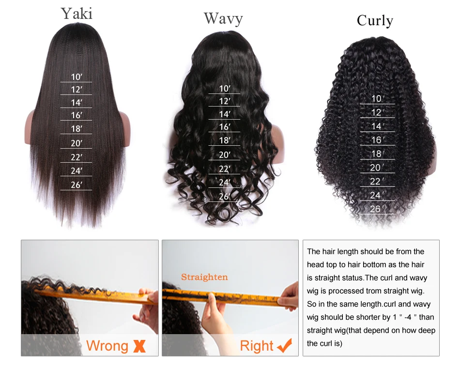 Apliques com cabelo humano