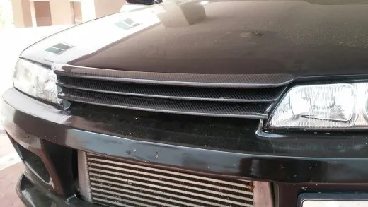 

For Skyline R33 GTR GTS Nismo Hood Bonnet Lip Glass Fiber