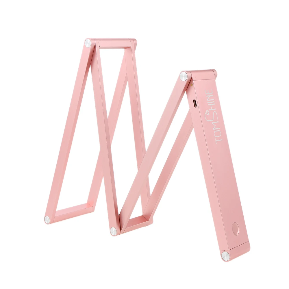 

Foldable Eye Protect Dimmable USB Adjustable Reading Study Book Table Desk Lamp Light Build in Battery &Stand for Phone Function