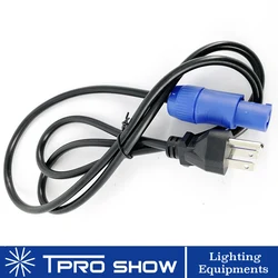 10Pcs Powercon Cable EU Plug Power Cable For Moving Head Light LED Par Plug PowerCon Wire To DJ Equipment Machine Connectors