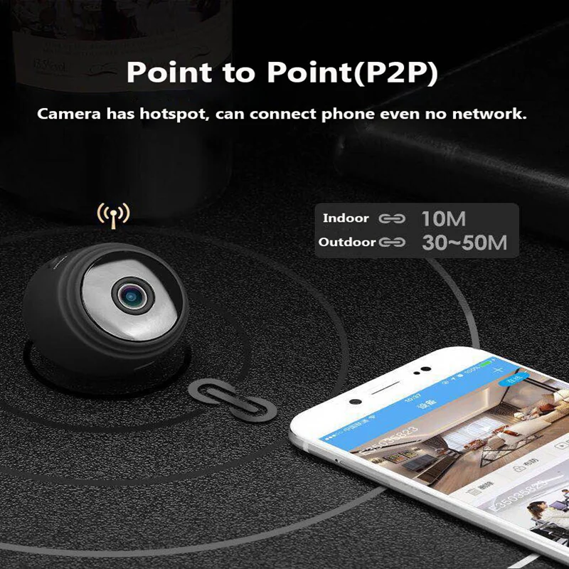 A9 Wifi IP P2P мини камера HD 1080P система безопасности видения мини видеокамера CCTV детектор движения мини маленькая камера