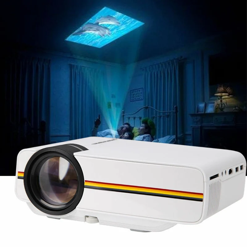 

Mini Household Projector HD 1080P Multimedia LED Video Projector SL@88