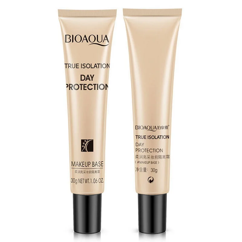 

BIOAQUA True Beauty Base Isolation Cream Whitening Brighten Face BB Cream Lasting Moisturing Oil Contron Natural Nude 2018