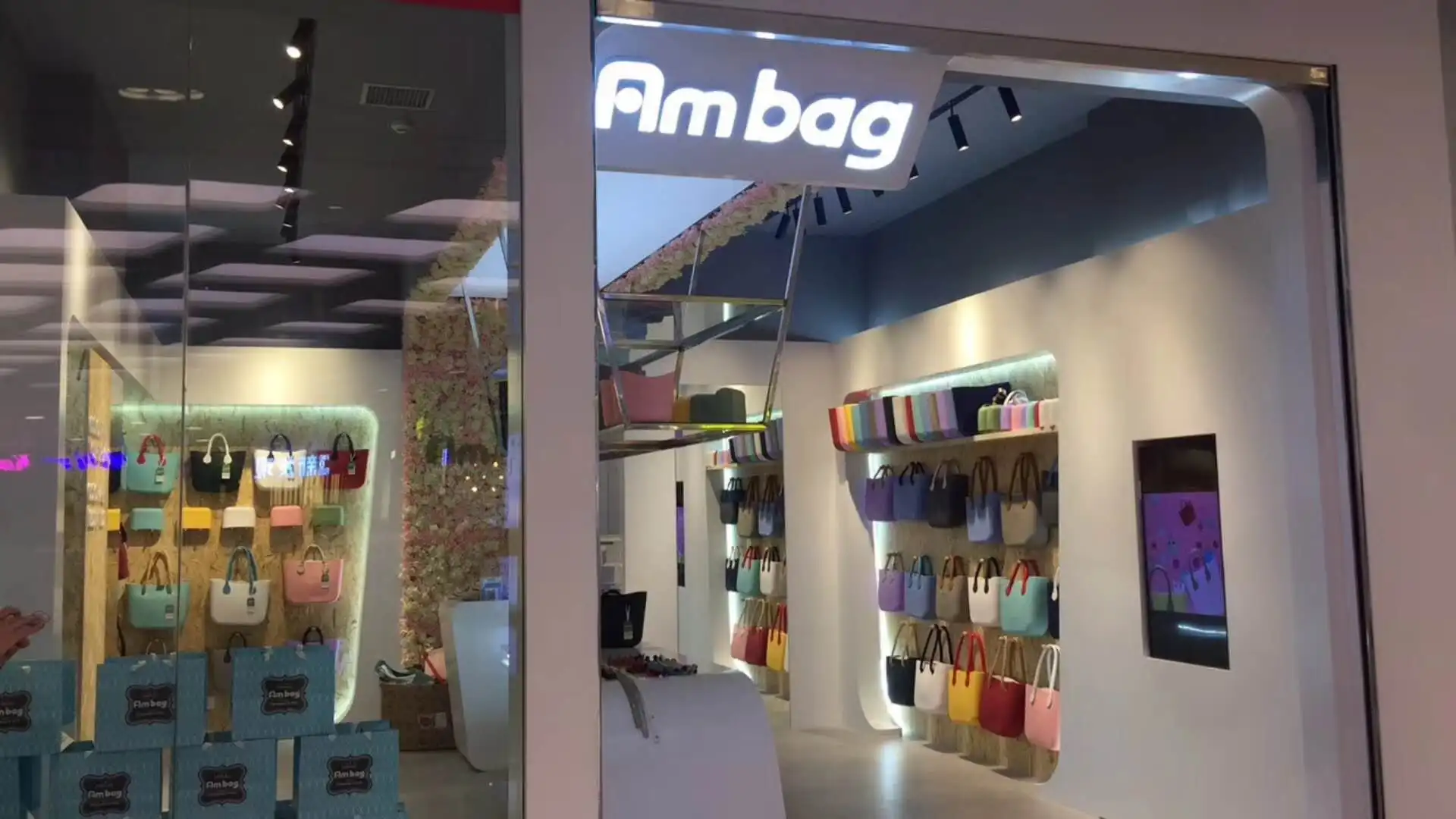 AMbag Obag стильная Водонепроницаемая мини-сумка EVA AMbag с подкладкой из парусины на молнии красочная кожаная ручка женская сумка DIY