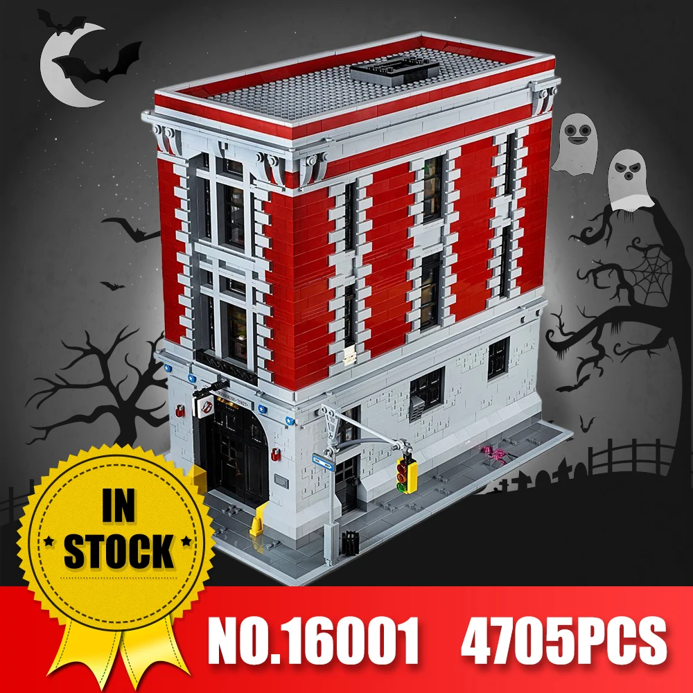 LEPIN 16001 Actuals 4705Pcs Ghostbusters Firehouse Headquarters legoINS 75827 Model Building Kits Model set Toys For Children LEPIN 16001 Actuals 4705Pcs Ghostbusters Firehouse Headquarters legoINS 75827 Model Building Kits Model set Toys For Children