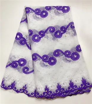 

Milk Silk African Laces Fabric Embroidered Nigerian Guipure French Lace Fabric High Quality 2019 French Net Lace Fabric