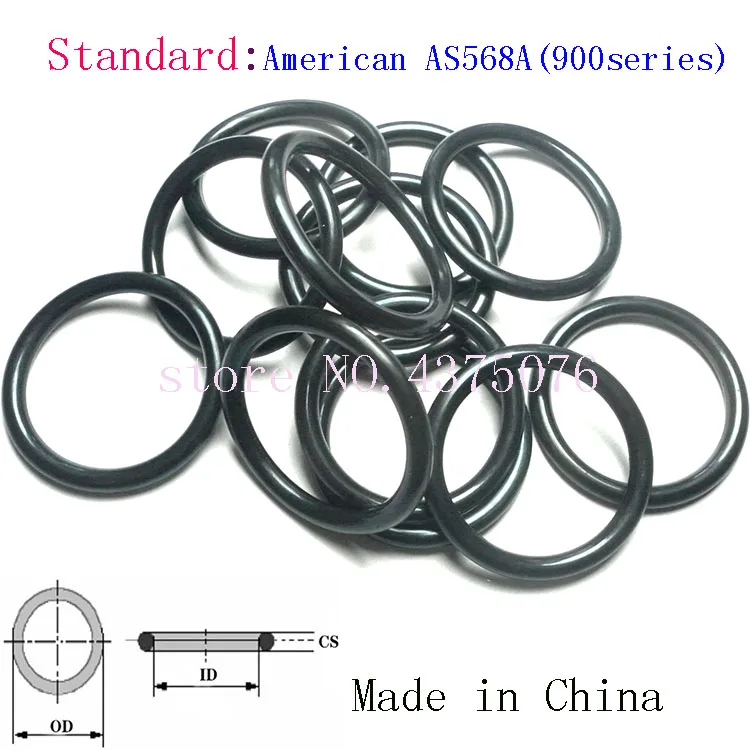 

28.3 29.87 31.47 33.05 34.65 37.82 41 44.17 47.35*1.78 (ID*Thickness) Black NBR Rubber O Ring Washer O-Ring Oil Seal Gasket
