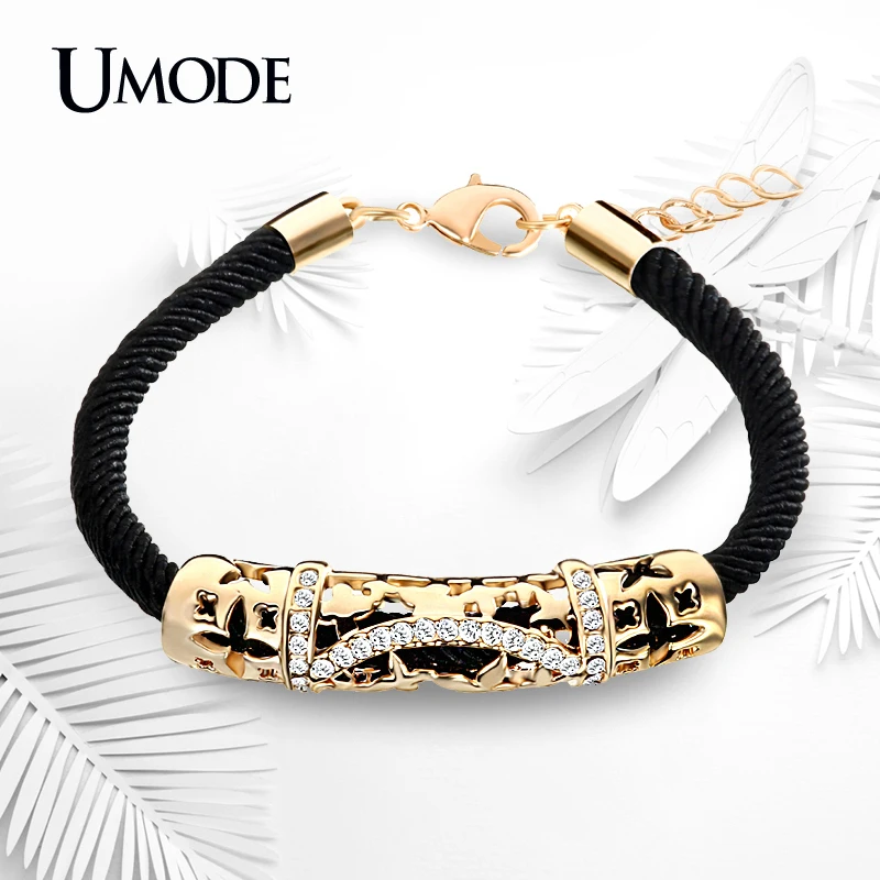 font b UMODE b font Unique Filigree Rope Chain font b Bracelet b font With