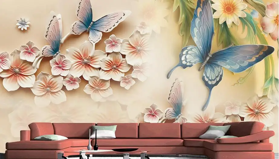 Papel pintado personalizado para paredes papel pintado de fotos 3 d