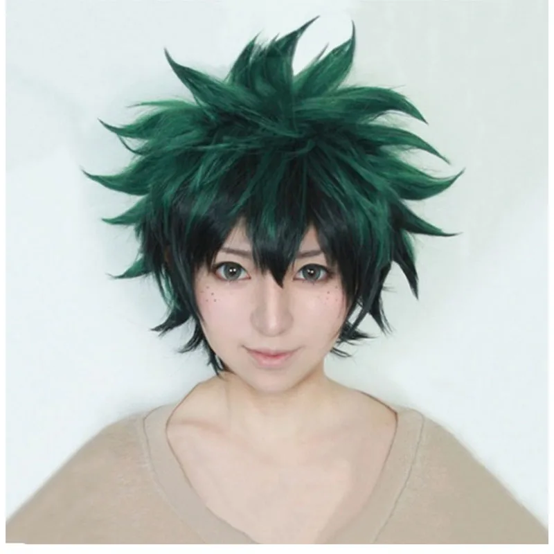 Парик из аниме Моя геройская Академия Izuku Midoriya Wig Boku Нет героев Академии для