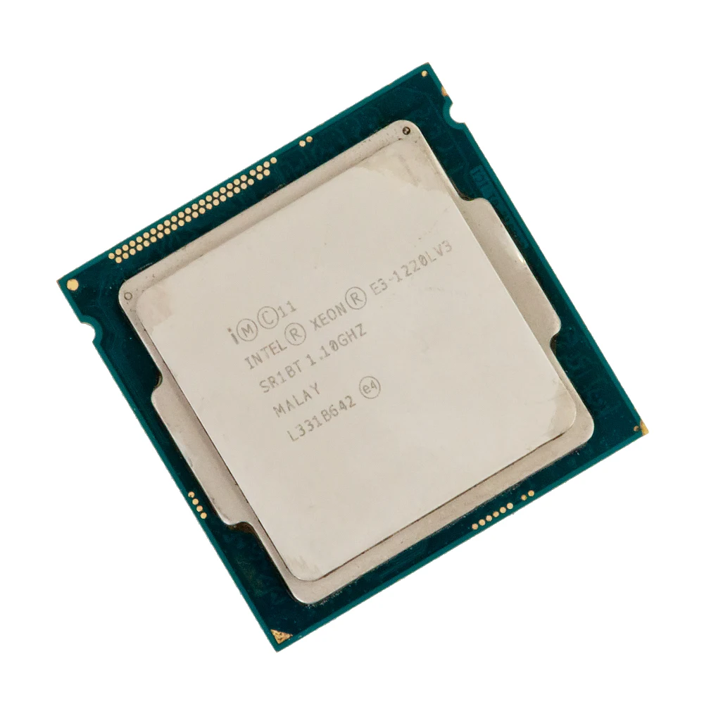 إنتل كور E3-1220L V3 سطح المكتب المعالج E3 1220L V3 ثنائي النواة 1.1 GHz 4 MB L3 مخبأ LGA 1150 الخادم وحدة المعالجة المركزية المستخدمة