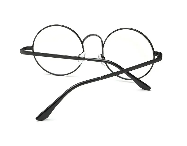 Круглые очки, линзы для работы за компьютером, металлическая оправа, очки для женщин и мужчин, Oculos De Grau, прозрачные очки, 10 шт./лот