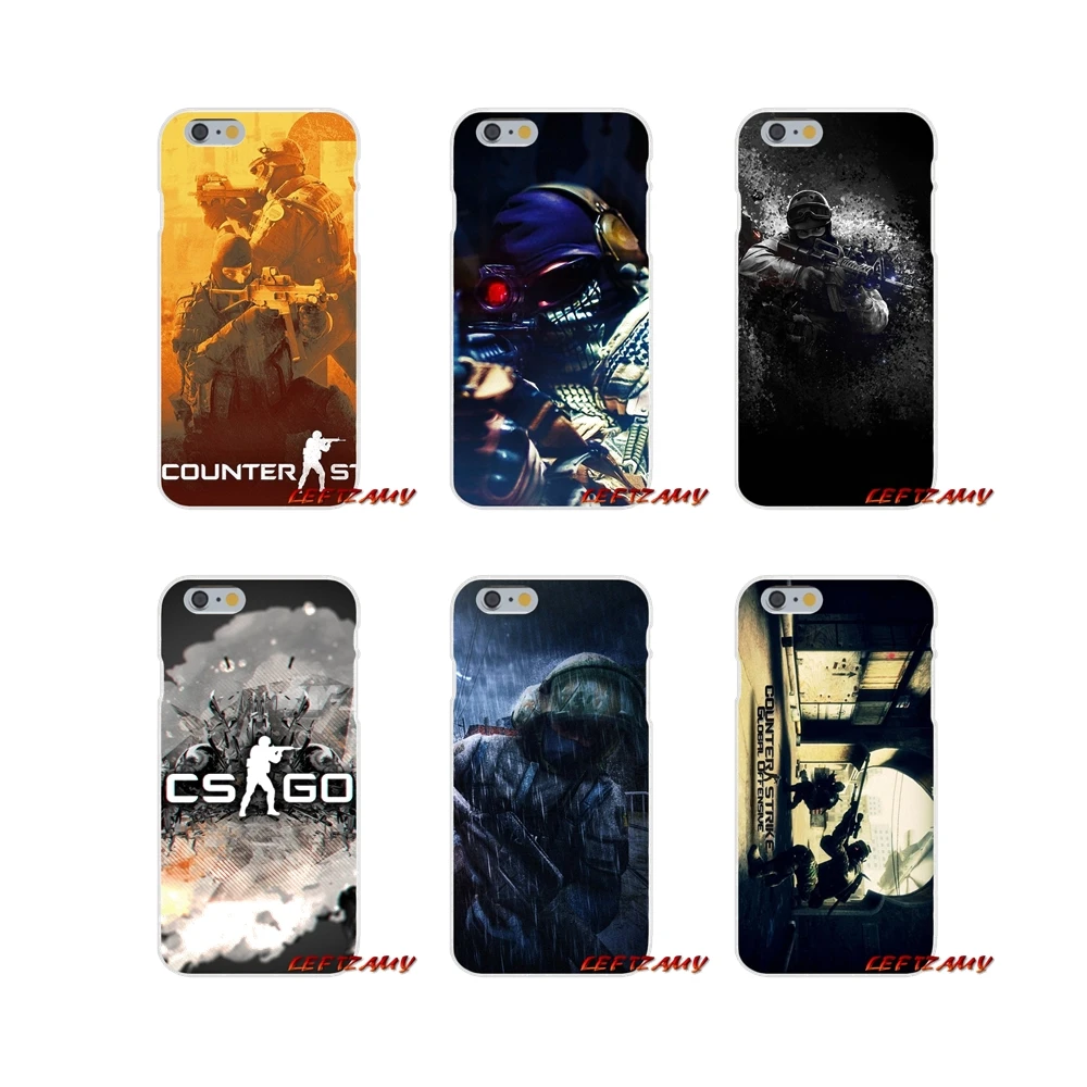 Для iPhone X XR XS MAX 4 4S 5 5S 5C SE 6 6S 7 8 Plus ipod touch Counter Strike Global offension csgo cs go силиконовый чехол