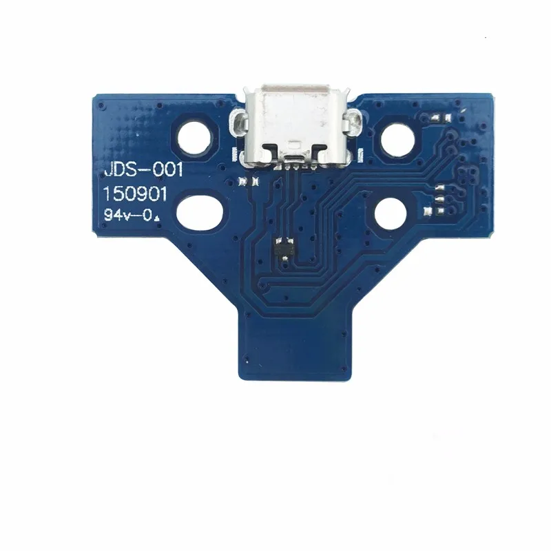 Charging Board for Sony Playstation 4 Micro USB Charging Port Socket Board for PS4 Power Boards JDS-011 Power Socket 12pin 14pin (2)