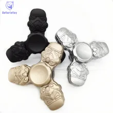 Новая Игрушка Звездные войны белый солдат ручной Спиннер для пальцев Спиннер для стресса Спиннер