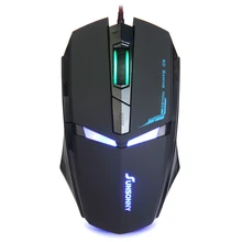 Профессиональный Проводная игровая Мышь 6 Пуговицы LED 1600 Точек на дюйм USB оптическая Gamer Мыши компьютерные для настольных ПК ноутбуков