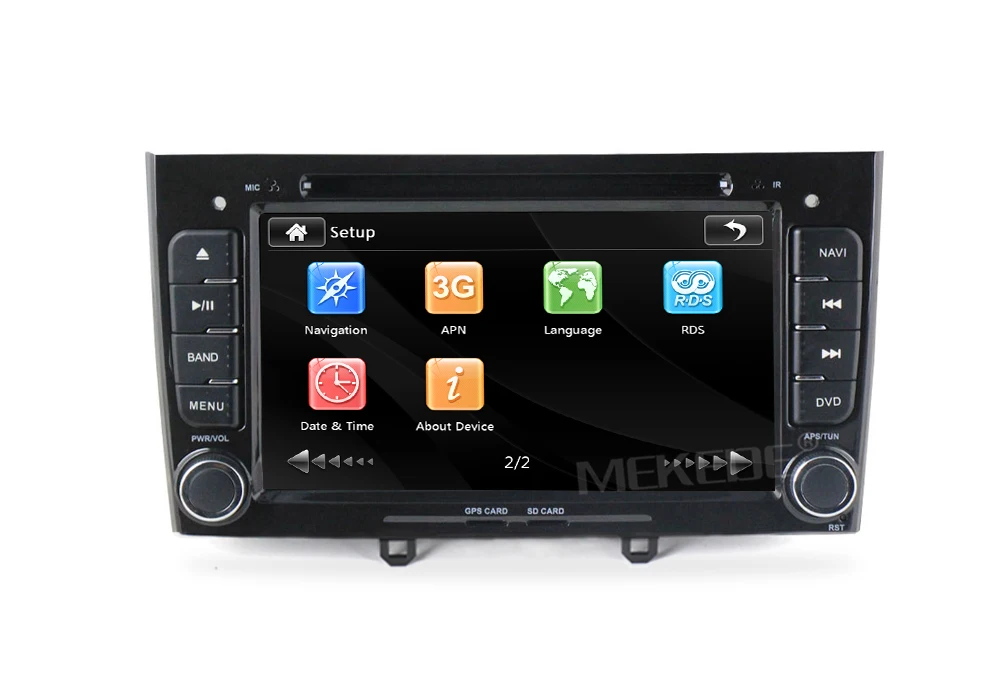 Excellent In stock 7" 2DIN Car GPS Navigation for Peugeot 308 408 308SW with Car dvd player radio audio Camera DVR Canbus BT SD RDS 1080P 19