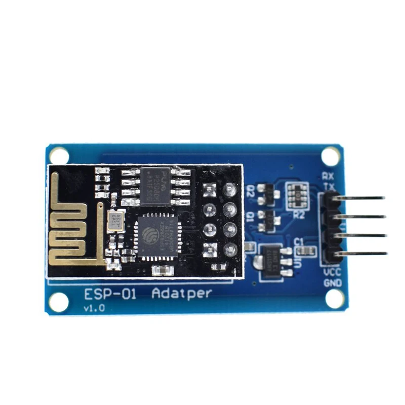 TZT-ESP8266-ESP-01-Serielle-WiFi-Wireless-Adapter-Modul-3-3-V-5-V-Esp01-Breakout