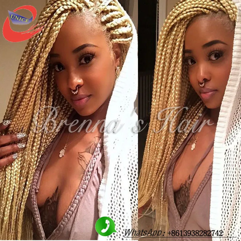 ... BOX Braids #613 blonde Crochet Braids Synthetic Crochet Braiding Hair