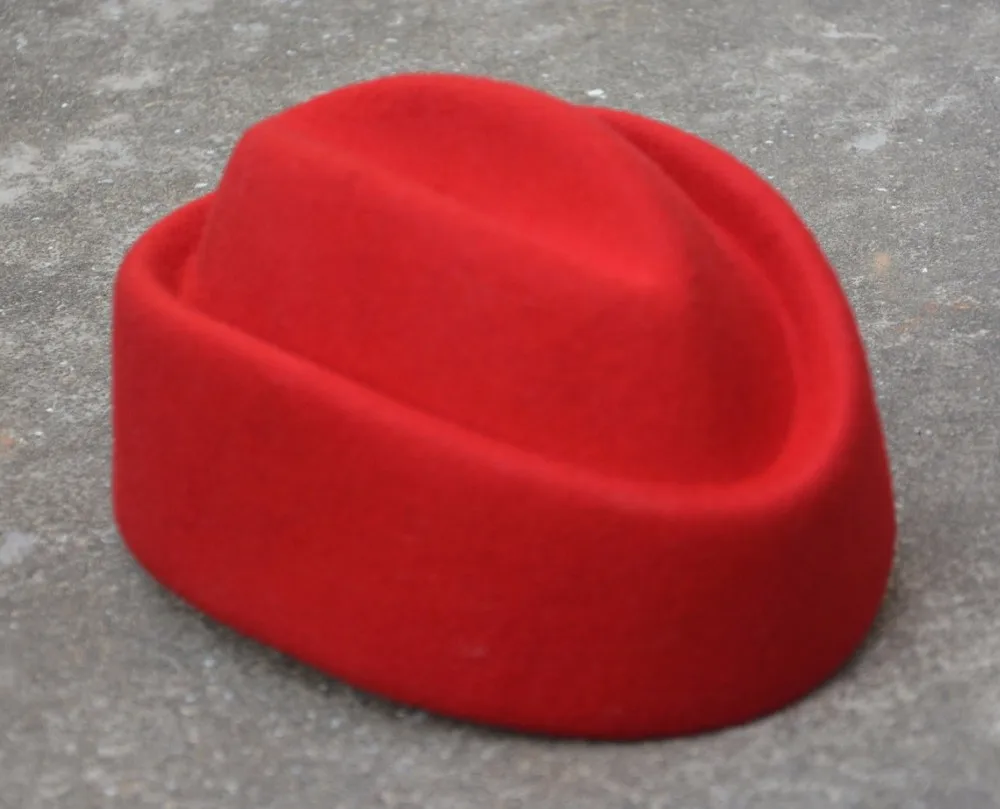 Rouge Laine Air hôtesses pilulier Hat Millinery Making Material Fascinator Base 