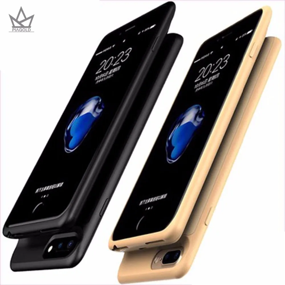 

PIAGOLD case with battery luxurious Slim power bank for iphone 6/6s/7/8 4.7inch 5000mah Portable powerbank phone case