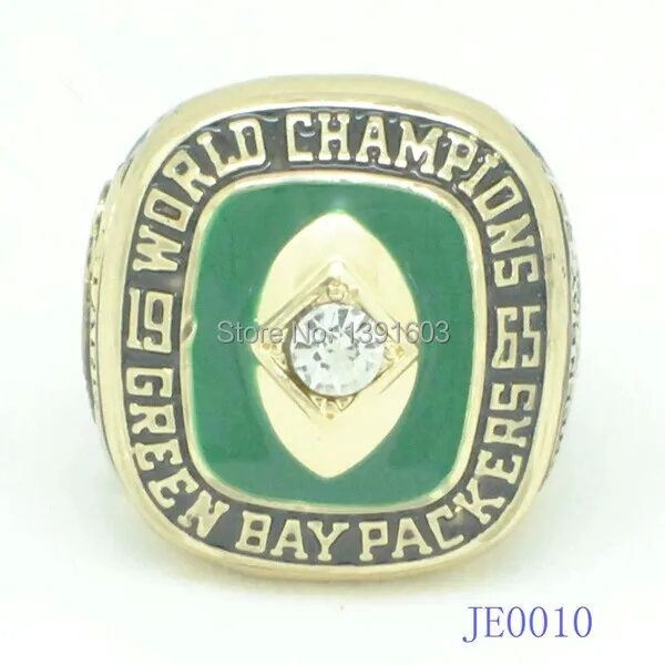 New! Collect 1965 replica green bay packers zinc alloy ringring donut