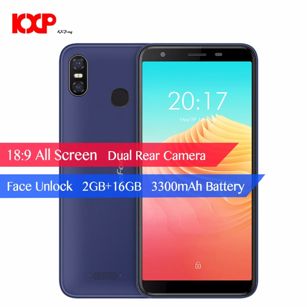 Чехол-накладка Ulefone S9 Pro мобильного телефона 5 MTK6739 4 ядра 2 Гб Оперативная память 16