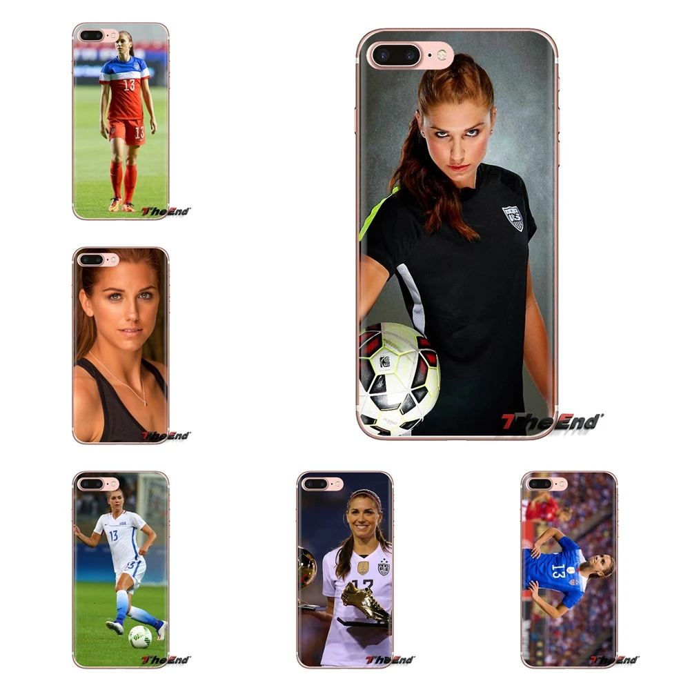 Alex Morgan American Soccer star Soft Housing Case For LG Spirit Motorola Moto X4 E4 E5 G5 G5S G6 Z Z2 Z3 G2 G3 C Play Plus Mini |