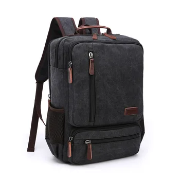 

032318 new hot canvas travel backpack student schoolbag