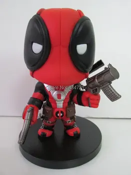 

High Quality Superhero Deadpool/Wade Wilson PVC Figure Toys In Marvel X Men Weapon X Super Cute Brand New Without Box