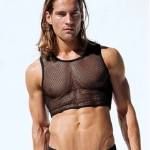 Мужской жилет Эластичный сетчатый жилет