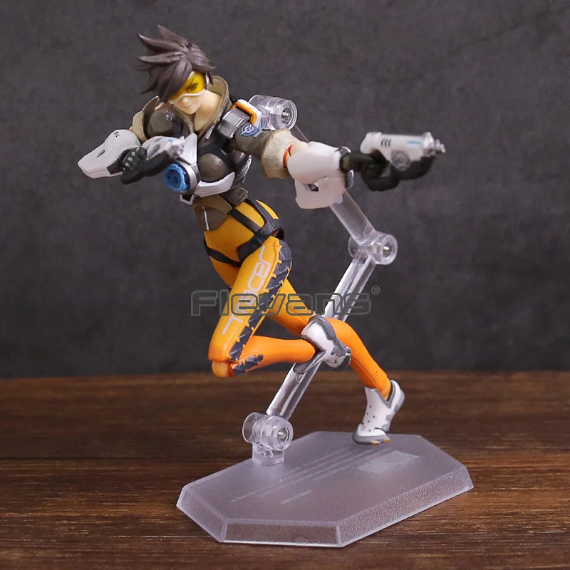 Горячая игра Figma 352 персонаж Tracer ПВХ экшн-фигурка шарнирная подвижная игрушка Коллекционная Фигурка модель куклы