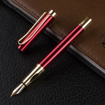 

Free Shipping DIKA WEN 8010 park luxury Fountain foutain Pen nib ink Roller with Gift Box Package