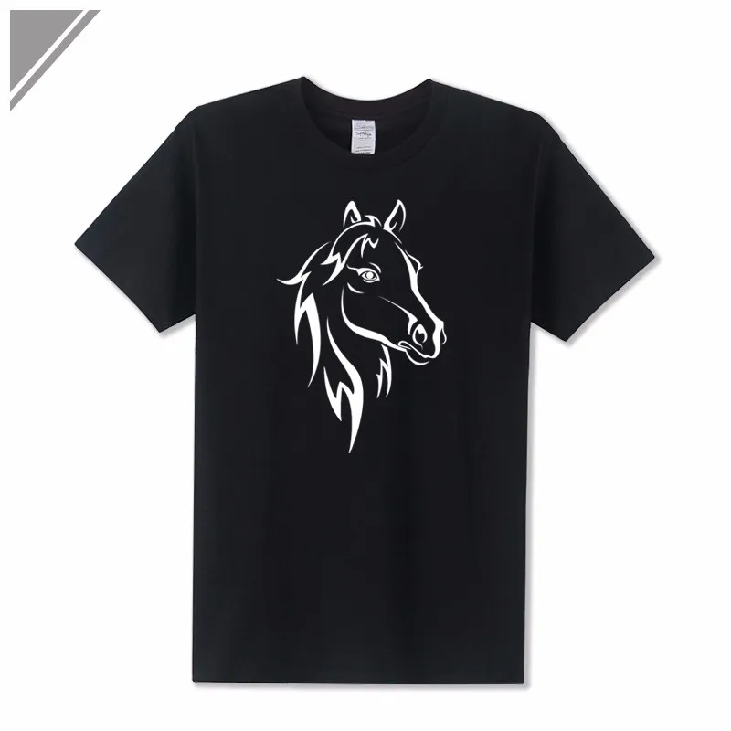 KOLVONANIG 2018 Fashion T Shirt Men Short Sleeve O-neck Cotton Hip Hop Mens Tee Shirts Animal Horse Printed T-Shirts Tshirts Top 4 KOLVONANIG 2018 Fashion T Shirt Men Short Sleeve O-neck Cotton Hip Hop Mens Tee Shirts Animal Horse Printed T-Shirts Tshirts Top 4