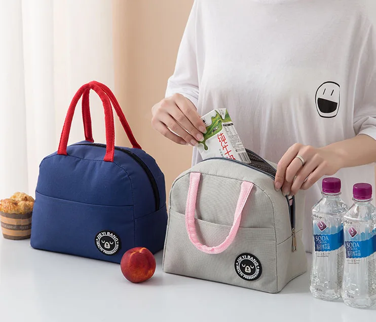 Кактус портативный изолированный Оксфорд ланч-мешки термо еда Пикник Ланч-сумки для женщин дети Функциональная сумка-холодильник с узором Ланч-бокс