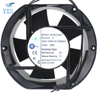 

M145CA2H AC 220V-240V 50/60HZ 0.28A 48W 2 Wires Sleeve Ball Bearing 17CM Motor Cooling Fan