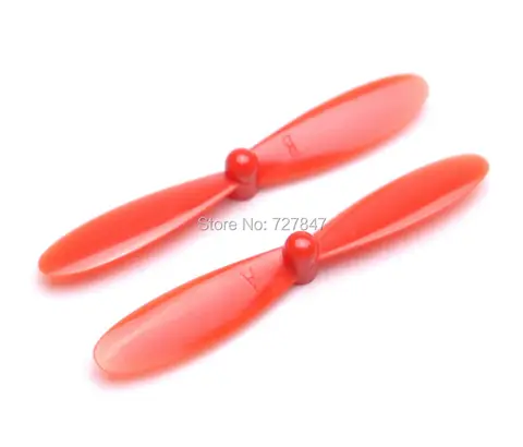 10pairs 55mm Blade Propeller Prop for 7mm 85x20mm Coreless Motor DIY Micro DIY Micro Quadcopter RC Camera Drone Accessories title=