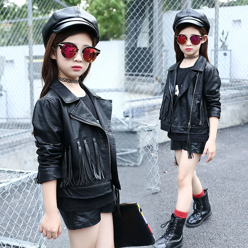 leather jacket for teenage girl