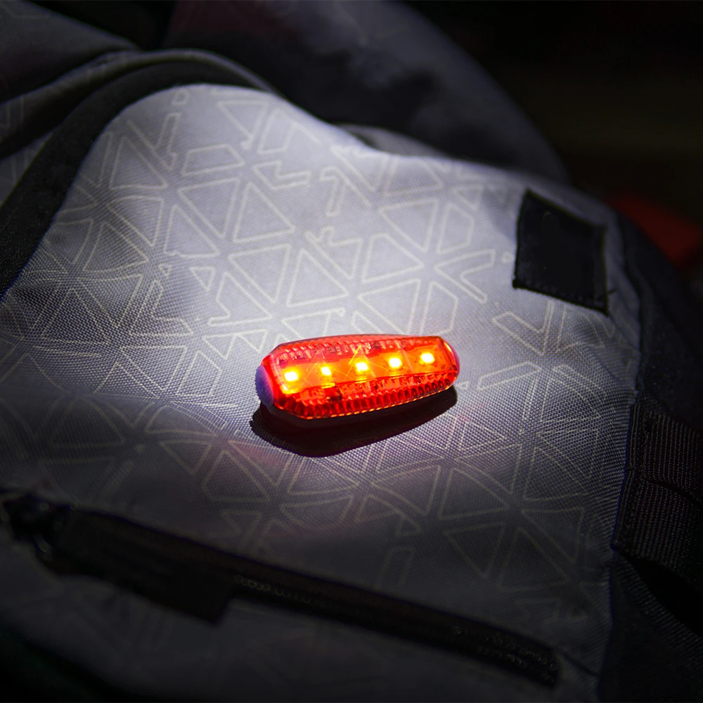 ZTTO USB Li-po аккумулятор Перезаряжаемый дорожный горный велосипед зажим Водонепроницаемый задний светильник для бега WR03