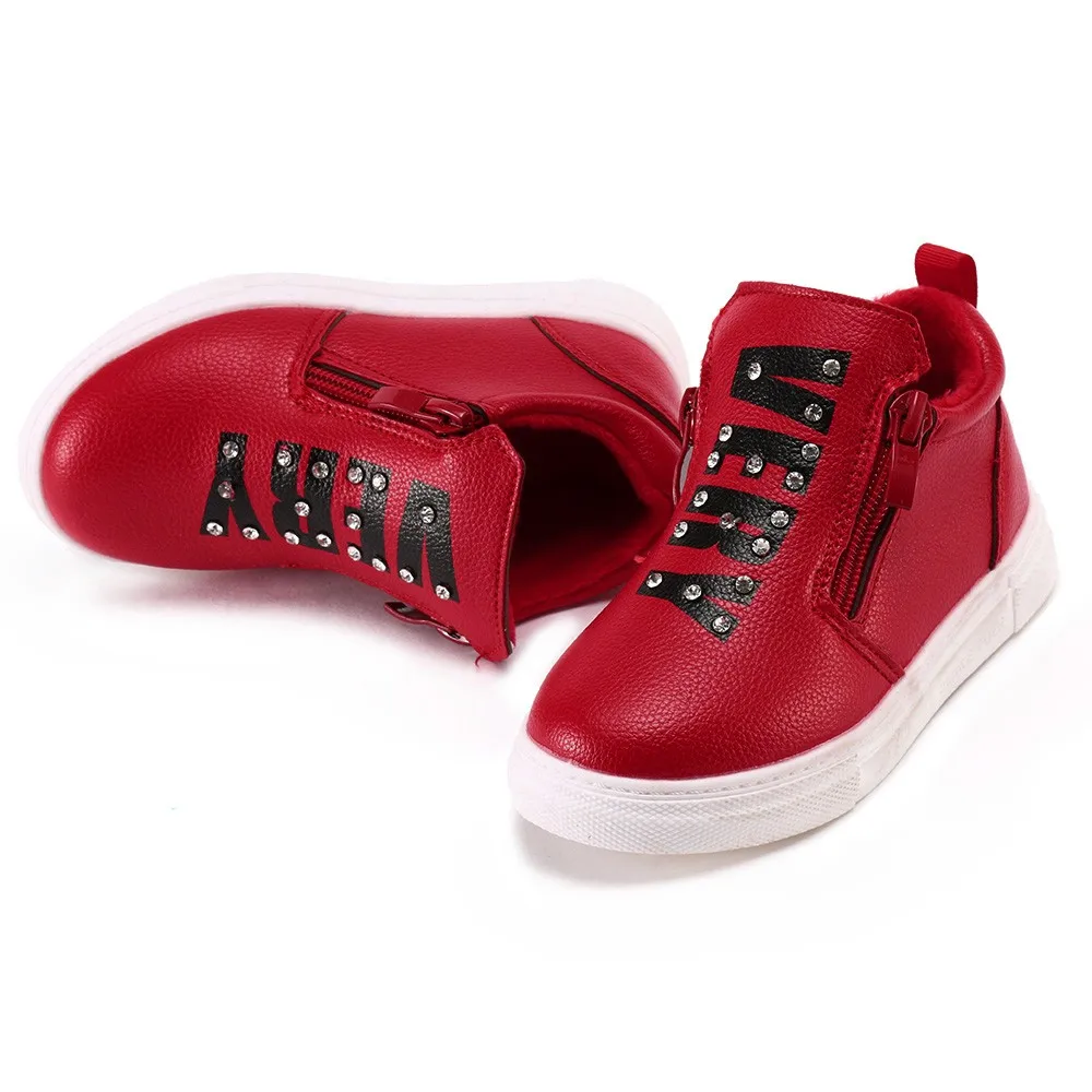Baby Shoe2018 модные зимние мягкие ботинки для маленьких мальчиков и девочек Детские